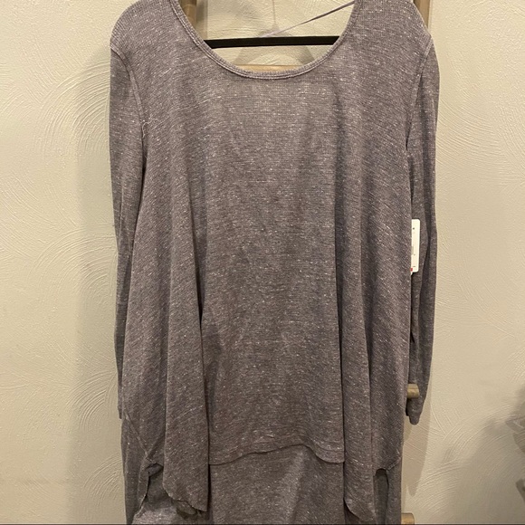 ✨NWT Free People Hi-Low Handkerchief Thermal - Picture 5 of 5